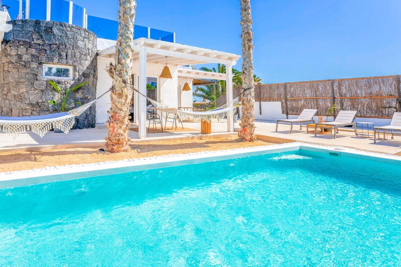 Boutique Beach Villa By Lanzarote Retreats - Private Pool - 1 Min Walk To Sea Pool Charco del Palo Buitenkant foto