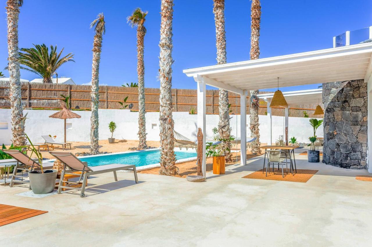 Boutique Beach Villa By Lanzarote Retreats - Private Pool - 1 Min Walk To Sea Pool Charco del Palo Buitenkant foto